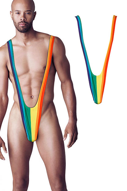 OUT OF THE BLUE - MANKINI ARCO IRIS
