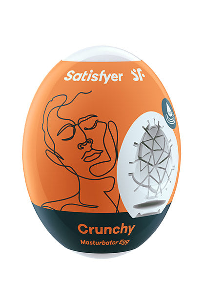 SATISFYER - MASTURBATOR EGG CRUNCHY