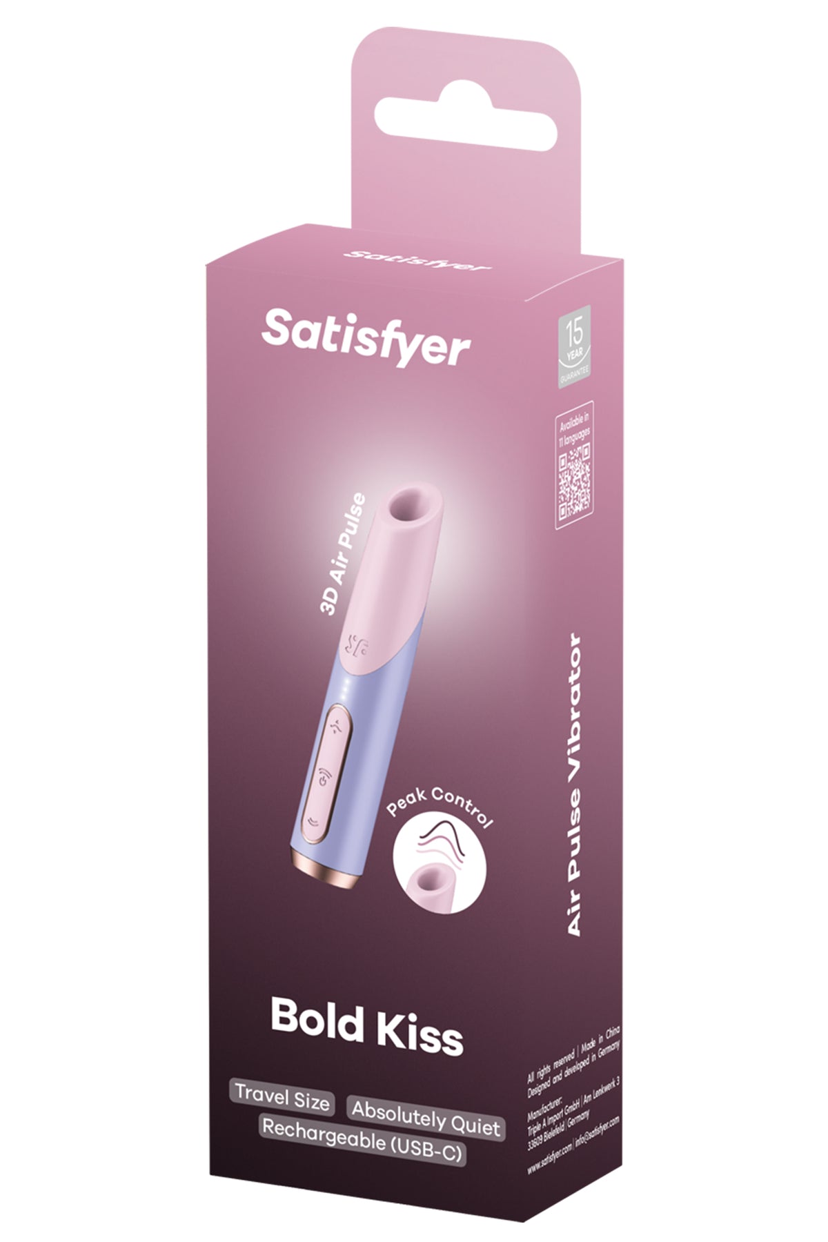 SATISFYER - BOLD KISS