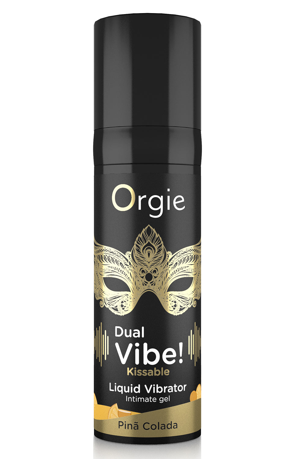 DUAL VIBE! PIÑA COLADA KISSABLE LIQUID VIBRATOR