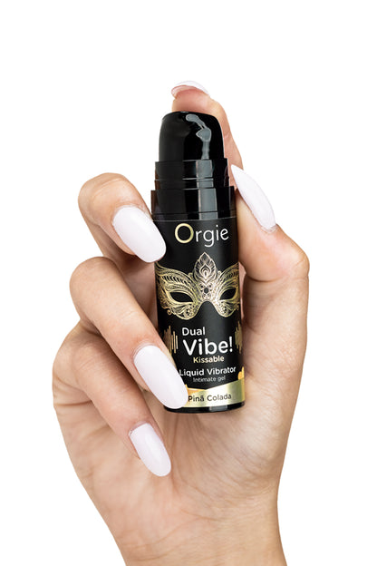 ORGIE - DUAL VIBE! PIÑA COLADA KISSABLE LIQUID VIBRATOR