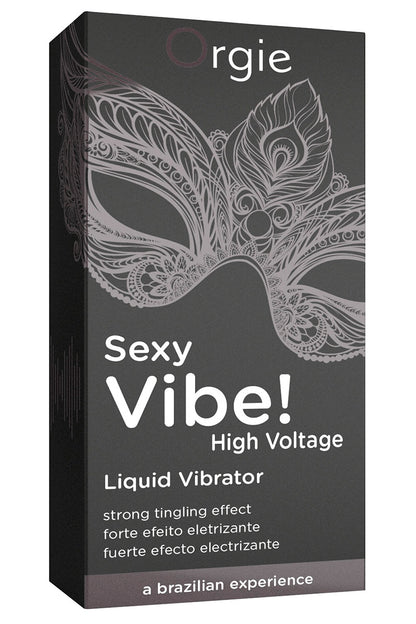 ORGIE - SEXY VIBE! HIGH VOLTAGE - LIQUID VIBRATOR