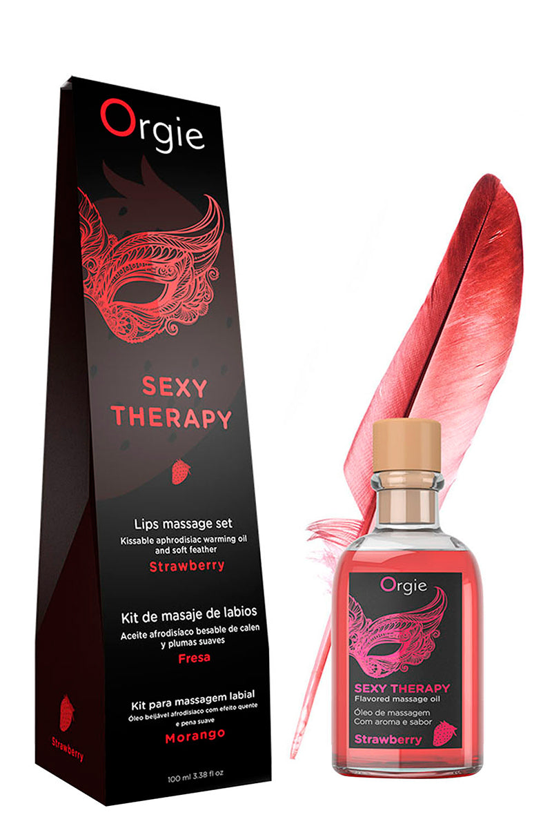 ORGIE - LIPS MASSAGE KIT STRAWBERRY