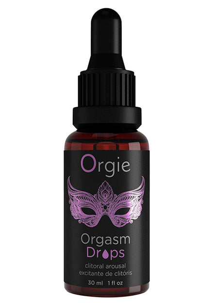 Orgasm Drops Clitoral Arousal