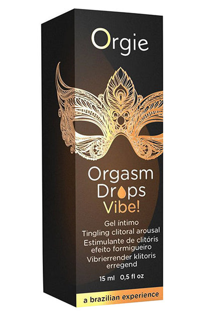 ORGIE - GOTAS ORGÁSMICAS VIBE!