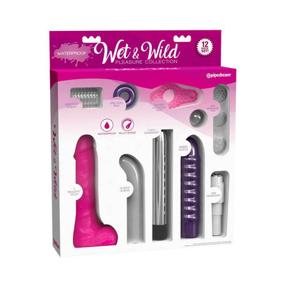 PIPEDREAM - WATERPROOF WET & WILD PLEASURE COLLECTION 13-PIECE SET
