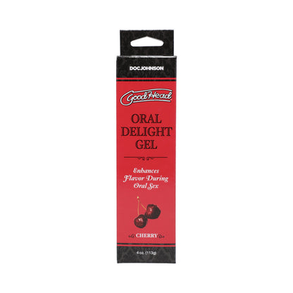 DOC JOHNSON - GOODHEAD - ORAL DELIGHT GEL - CHERRY