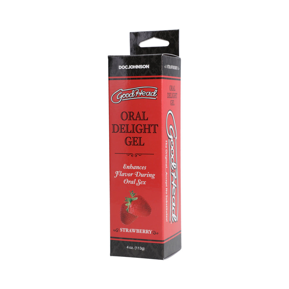 DOC JOHNSON - GOODHEAD - ORAL DELIGHT GEL - STRAWBERRY