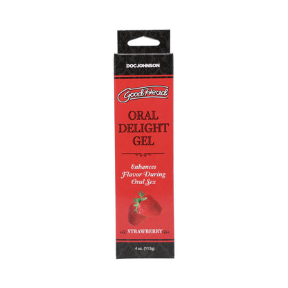 DOC JOHNSON - GOODHEAD - ORAL DELIGHT GEL - STRAWBERRY
