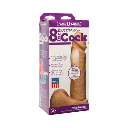 DOC JOHNSON - VAC U LOCK 8 POLEGADAS ULTRASKYN COCK