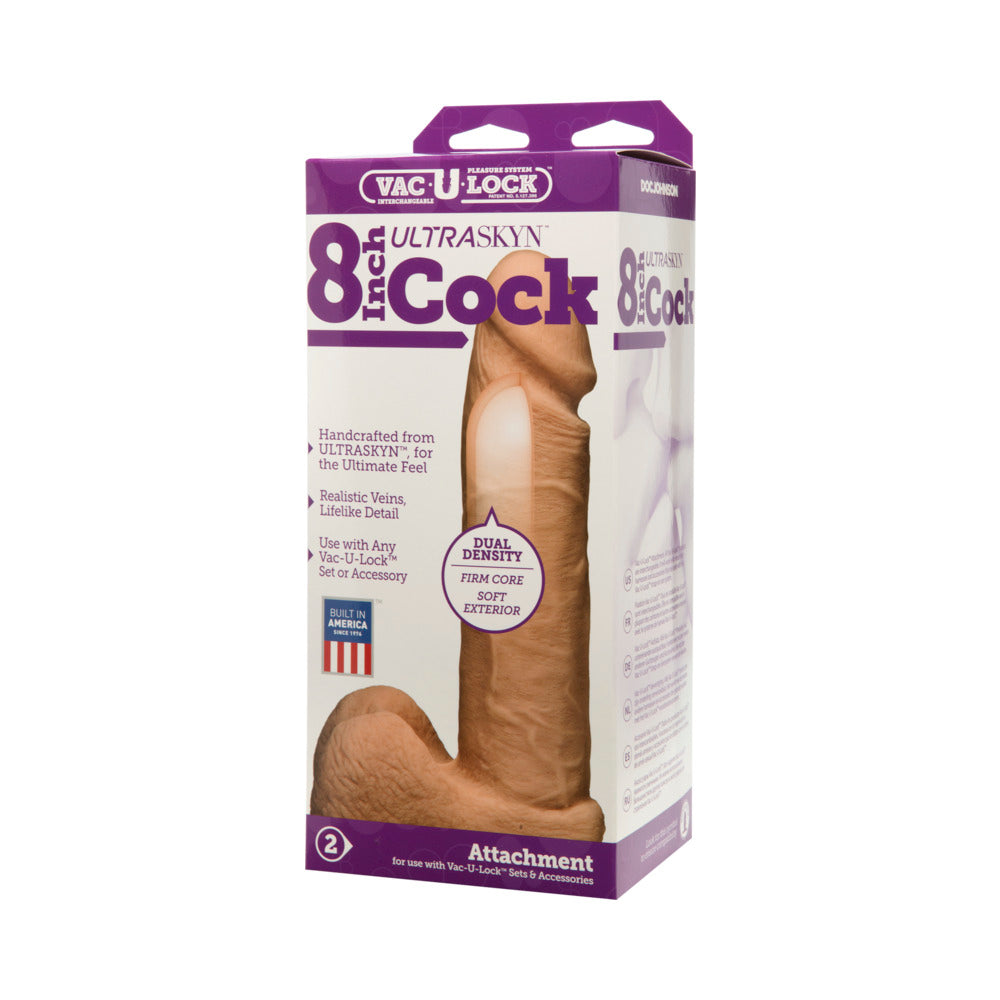 DOC JOHNSON - VAC U LOCK 8 POLEGADAS ULTRASKYN COCK