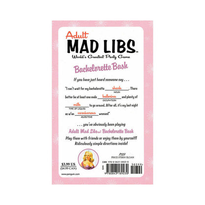PENGUIN - BACHELORETTE BASH MAD LIBS