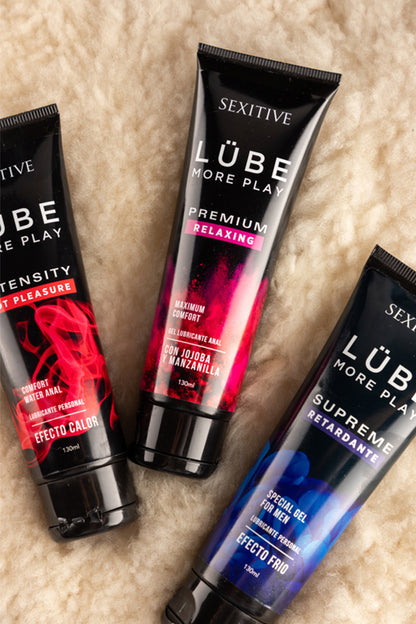 SEXITIVE - LUBRICANTE ANALL LUBE INTENSITY HOT PLEASURE. EFECTO CALOR. 130ML