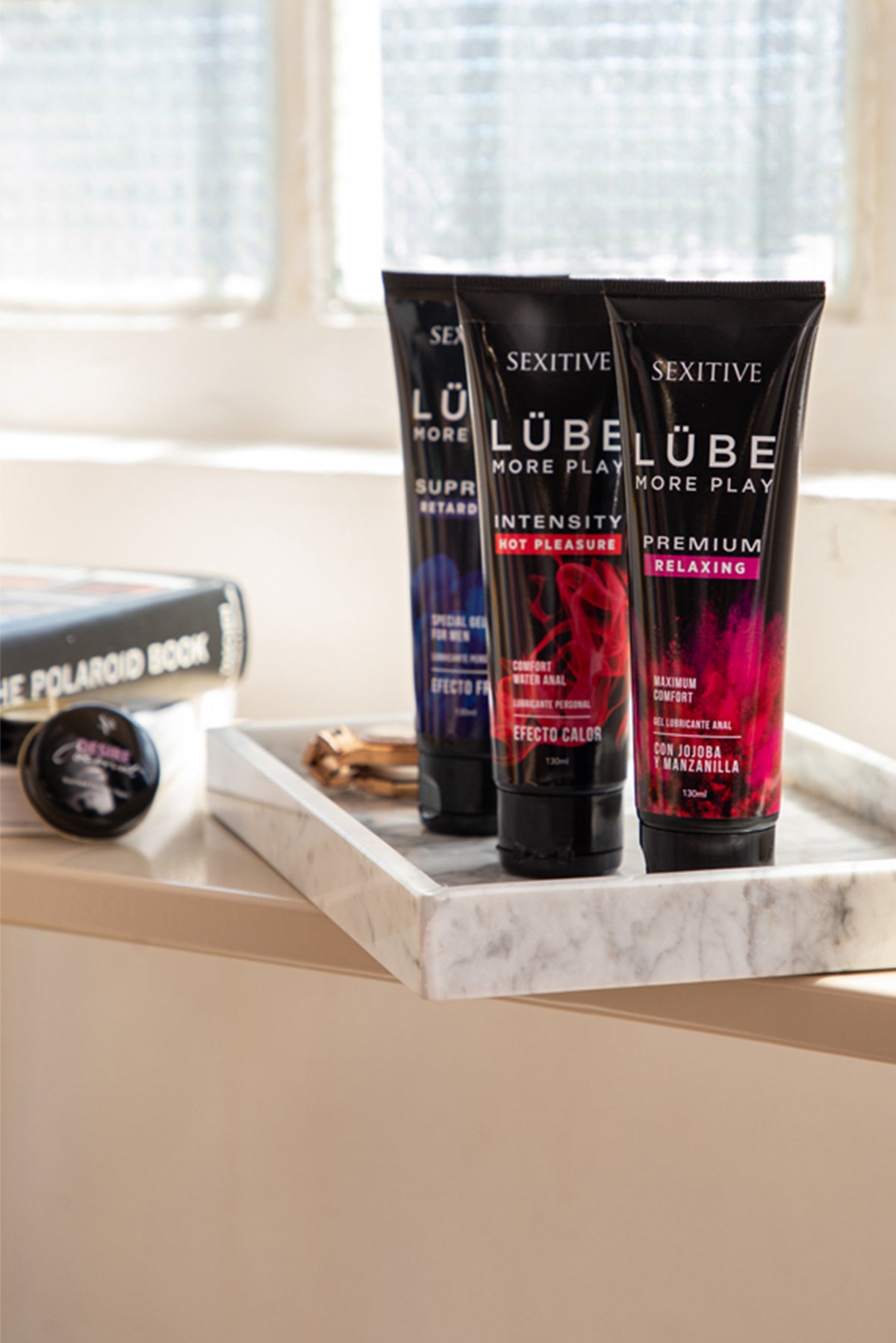 SEXITIVE - LUBRICANTE ANALL LUBE INTENSITY HOT PLEASURE. EFECTO CALOR. 130ML