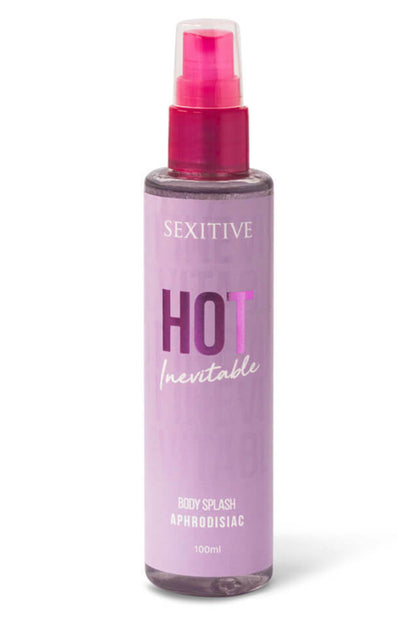 SEXITIVE - BODY SPLASH CON FEROMONAS HOT INEVITABLE - 100 ML.