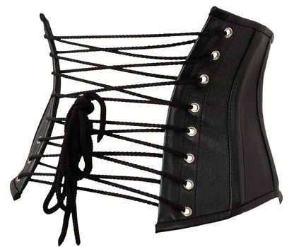 ZADO - LEATHER WAIST CINCHER