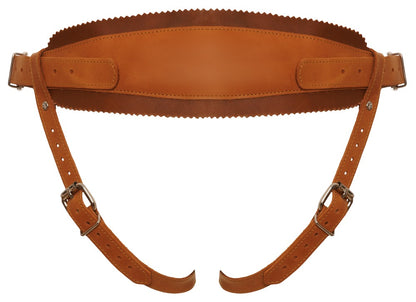 ZADO - LEATHER STRAP-ON HARNESS