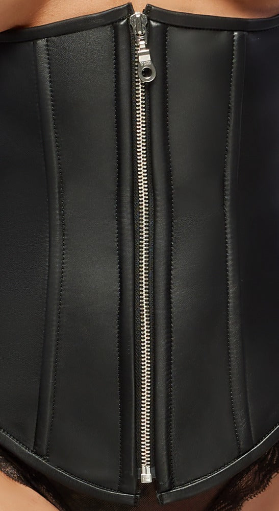 ZADO - LEATHER CORSET