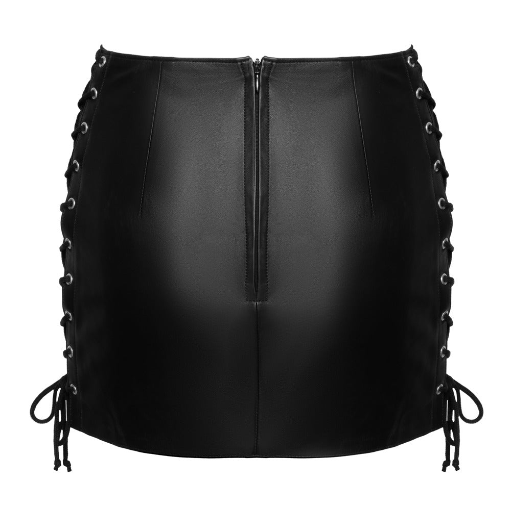 ZADO - LEATHER SKIRT