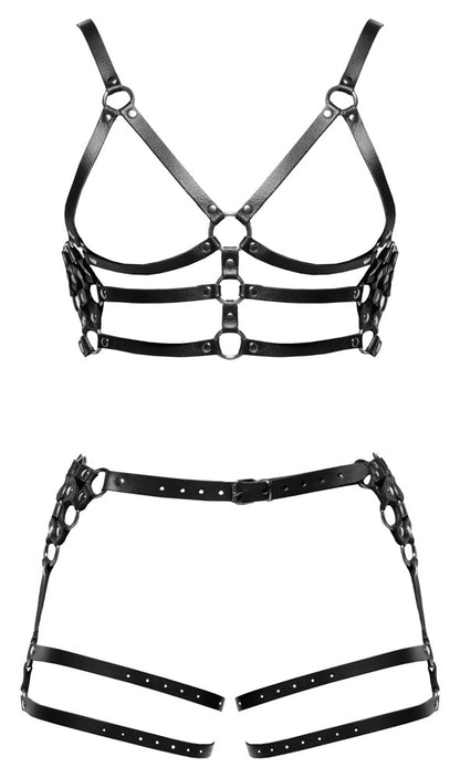 ZADO - LEATHER HARNESS SET