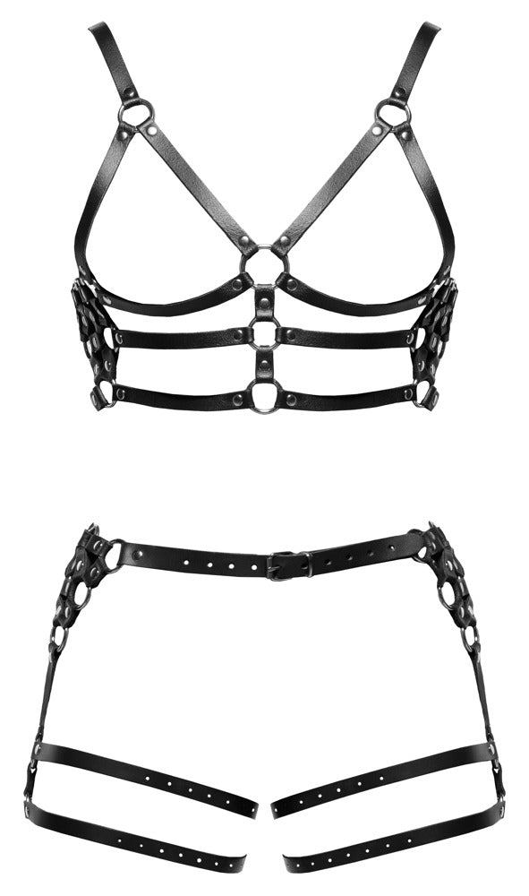 ZADO - LEATHER HARNESS SET
