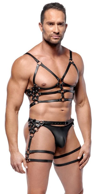 ZADO - LEATHER HARNESS SET