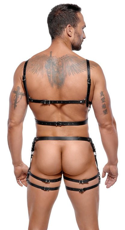 ZADO - LEATHER HARNESS SET