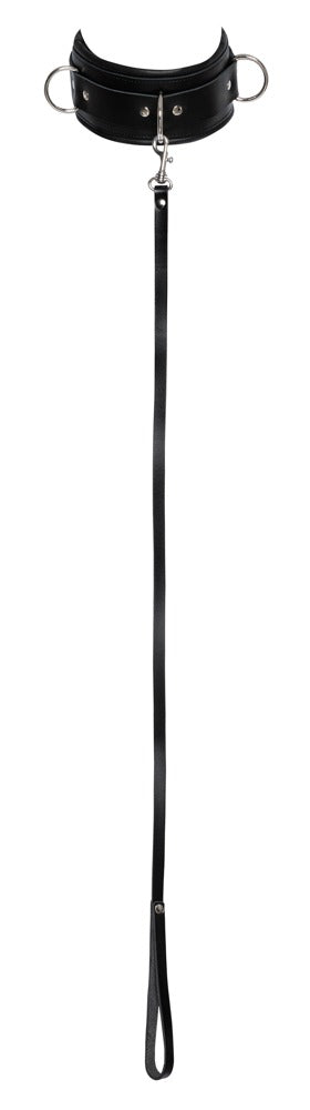 ZADO - LEATHER COLLAR/LEASH