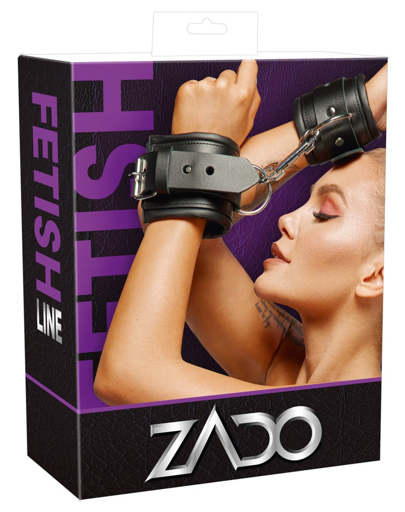 ZADO - LEATHER HANDCUFFS