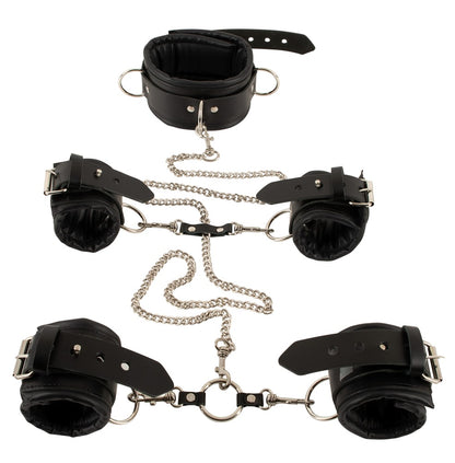 ZADO - LEATHER RESTRAINT SET