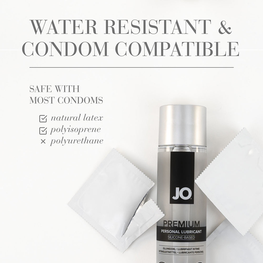 LUBRIFICANTE À BASE DE SILICONE JO PREMIUM ORIGINAL SYSTEM JO 16 OZ.