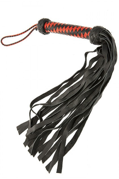 STORMY LEATHER - STORMY LATIGO CUERO ROJO/NEGRO
