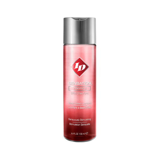 ID LUBRICANTS - LUBRIFICANTE À BASE DE ÁGUA COM EFEITO DE CALOR ID SENSATION 130 ML