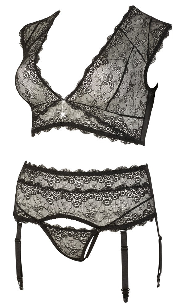 COTTELLI CURVES - BRALETTE AND STRING