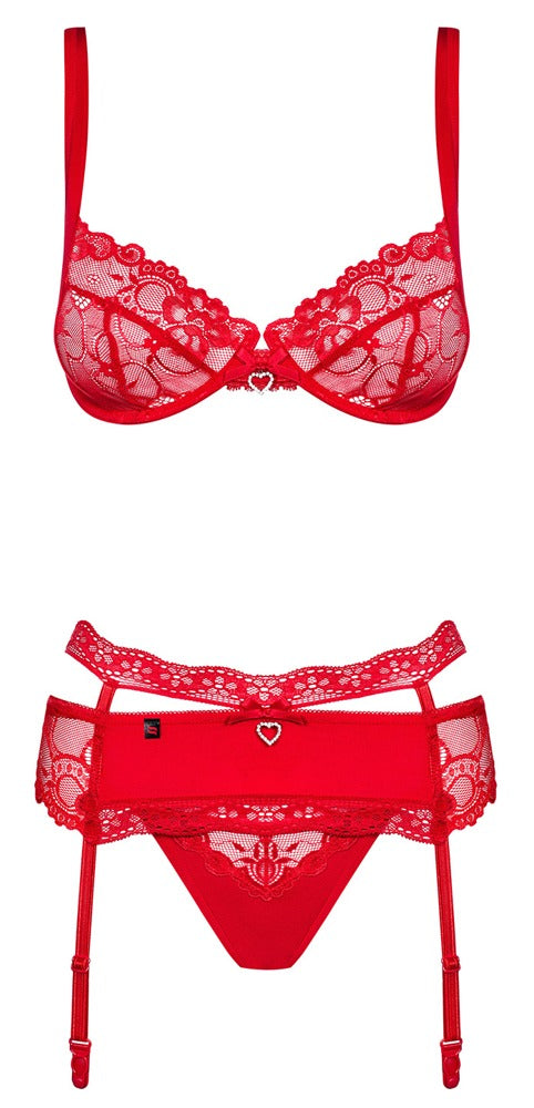 OBSESSIVE - BRA SET HEARTINA