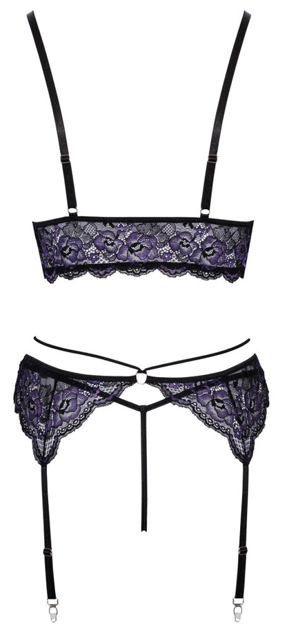 COTTELLI LINGERIE - SUSPENDER SET