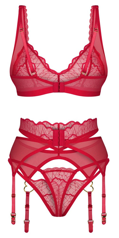 OBSESSIVE - SUSPENDER SET CUPIDE DESIR