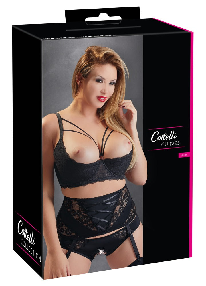 COTTELLI CURVES - UNDERWIRED SHELF BRA