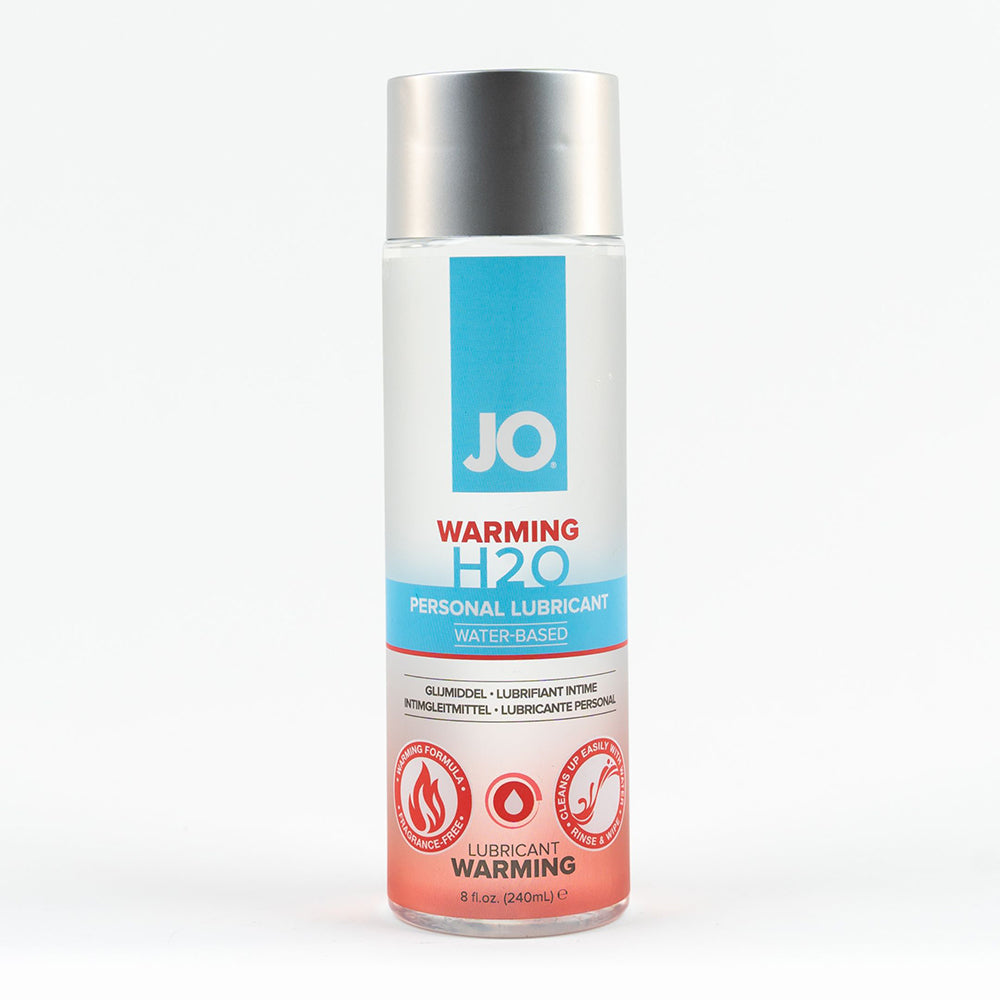 SYSTEM JO - JO H2O WARMING WATER-BASED LUBRICANT 8 OZ.
