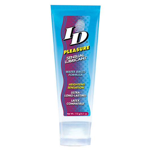 LUBRIFICANTES ID - LUBRIFICANTE ID PLEASURE EM TUBO DE VIAGEM DE 4,1 FL OZ