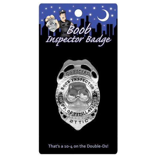 KHEPER GAMES - OFFICIAL BOOB INSPECTOR BADGE