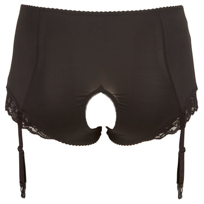 COTTELLI CURVES - CROTCHLESS BRIEFS WITH SUSPENDER STRAPS