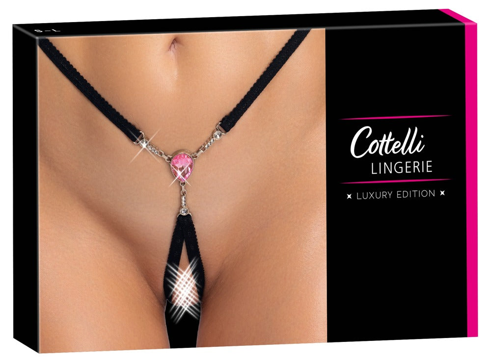 COTTELLI LINGERIE - CROTCHLESS STRING
