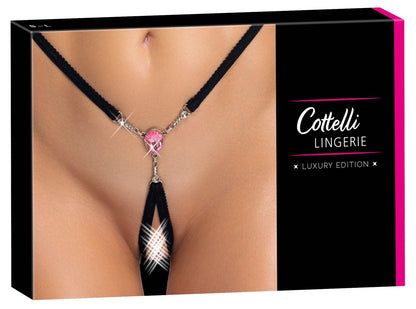 COTTELLI LINGERIE - CROTCHLESS STRING