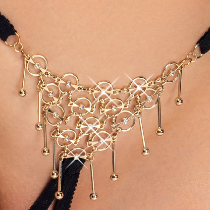 COTTELLI LINGERIE - CROTCHLESS STRING