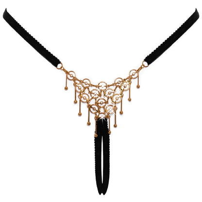 COTTELLI LINGERIE - CROTCHLESS STRING