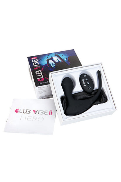 OHMIBOD - CLUB VIBE 3.OH HERO - BLACK
