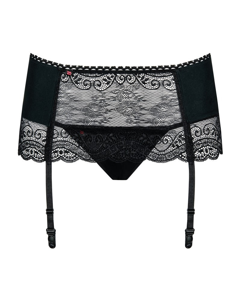 OBSESSIVE - MIAMOR GARTER BELT & THONG