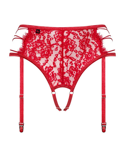 OBSESSIVE - IOSA CROTCHLESS GARTER BELT
