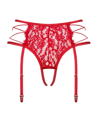 OBSESSIVE - IOSA CROTCHLESS GARTER BELT